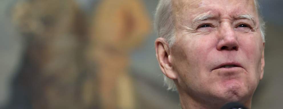 U.S. President Joe Biden delivers remarks on the February jobs report in the Roosevelt Room at the White House on March 10, 2023 in Washington, DC.