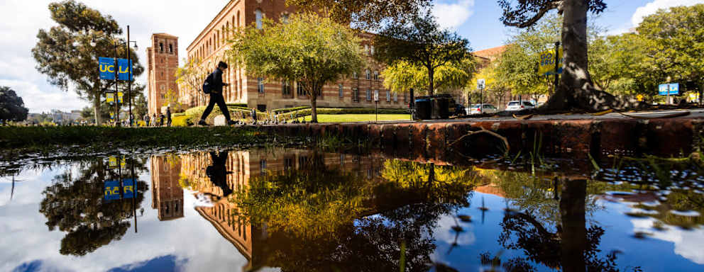 UCLA campus.