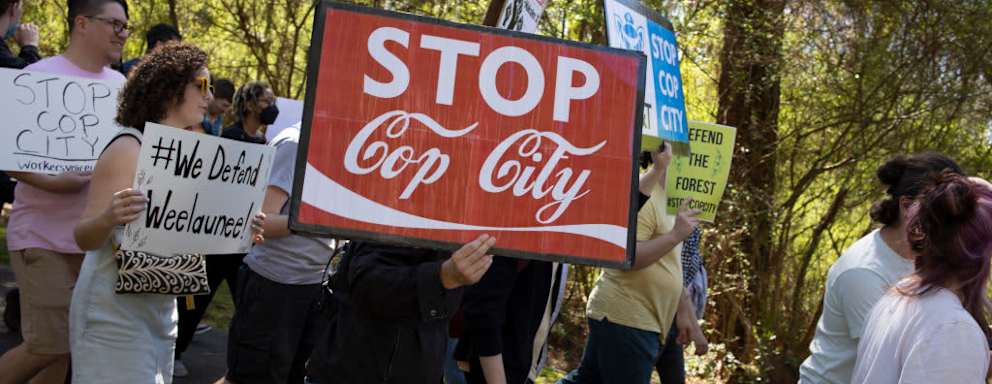 Environmental Activists Reoccupy Atlanta Forest
