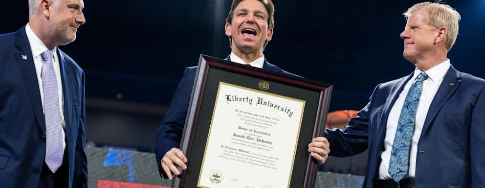 Ron DeSantis at Liberty