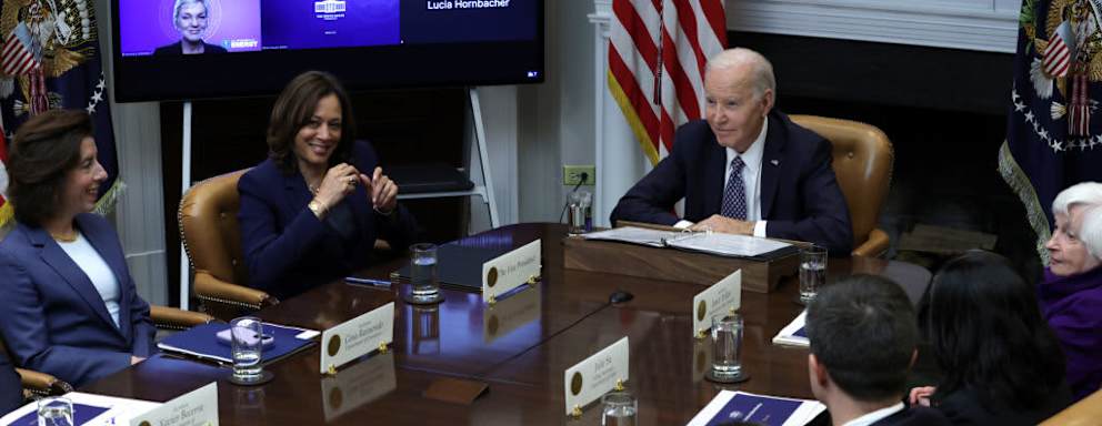 President Biden Meets With His Investing In America Cabinet At The White House