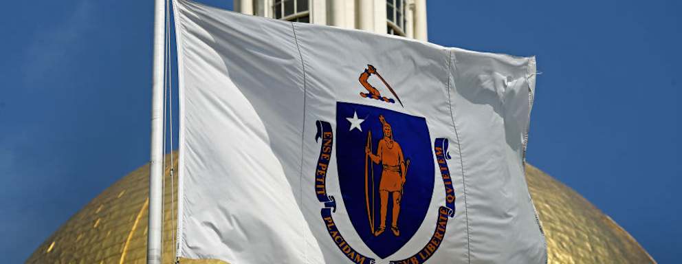 Massachusetts state flag