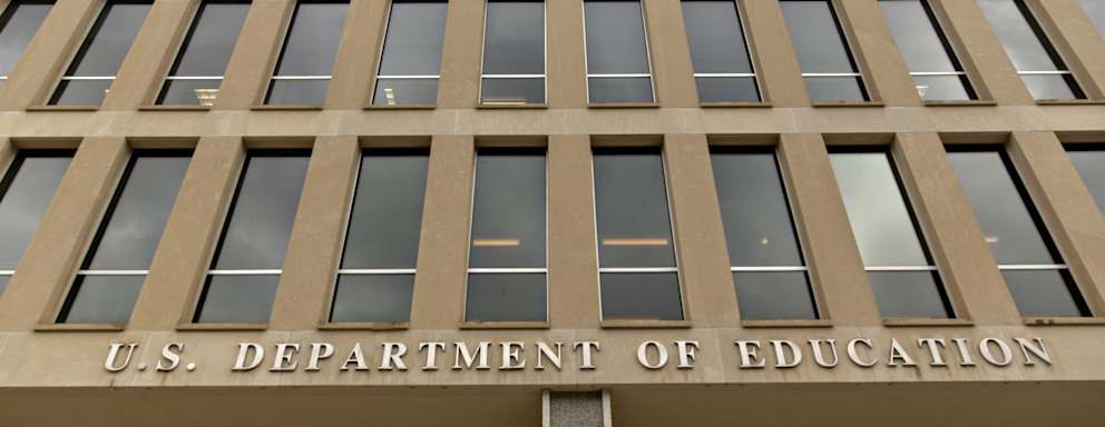Exteriors Of The U.S. Department Of Education Headquarters