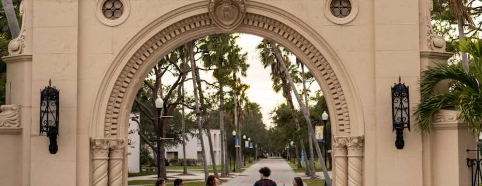 Students walking on the New College of Florida campus in Sarasota. Florida Gov. Ron DeSantis announced the appointment of six conservatives to the schools board of trustees on Jan. 6, 2023.