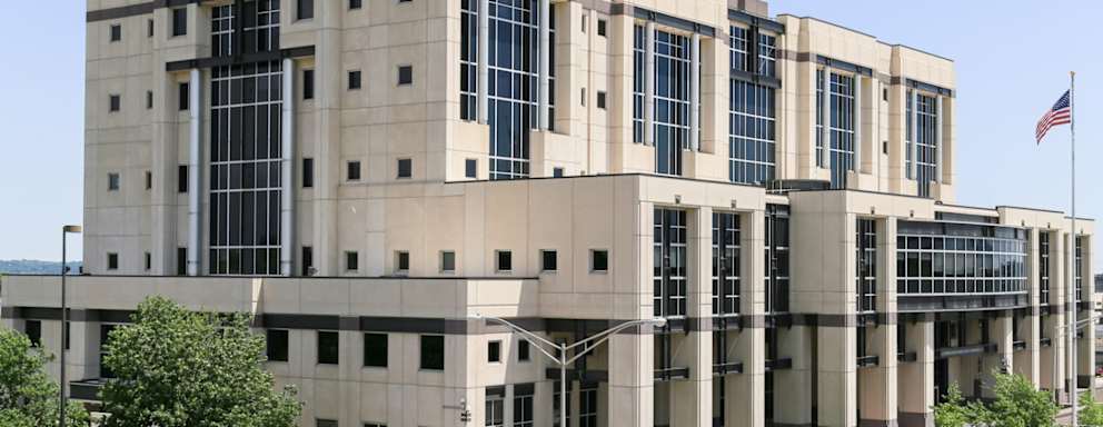 The Robert J. Dole Federal Courthouse for the District of Kansas, located in Kansas City.