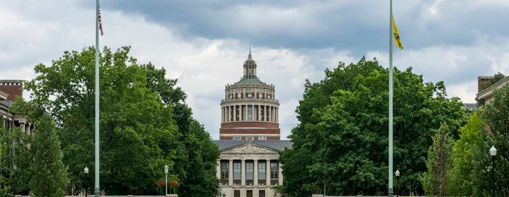 Rush Rhees library at the University of Rochester