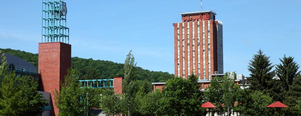 Binghamton University campus in New York