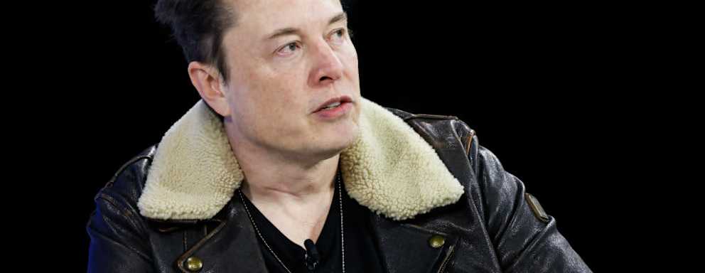 CEO of Tesla, Chief Engineer of SpaceX, and CTO of X Elon Musk speaks during the New York Times annual DealBook summit on November 29, 2023 in New York City.