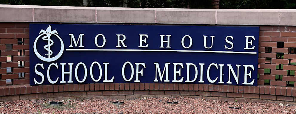 Morehouse School of Medicine campus sign