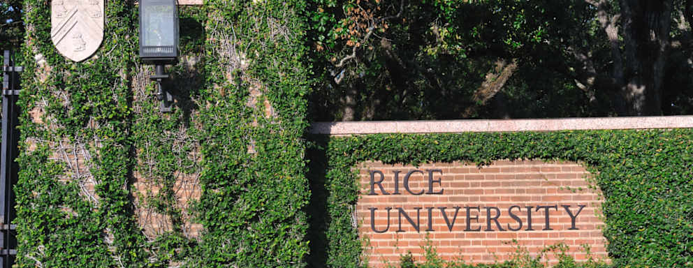Rice University Entrance