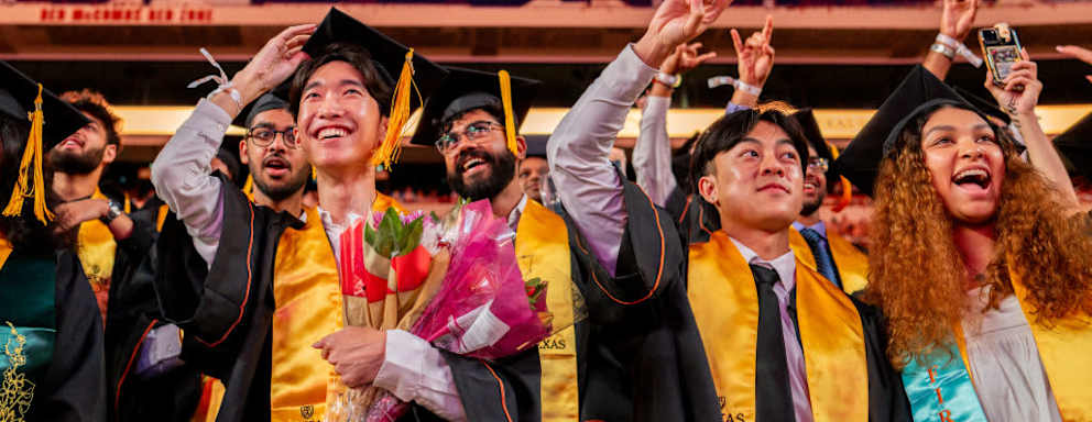 University Of Texas At Austin Holds Commencement Ceremonies