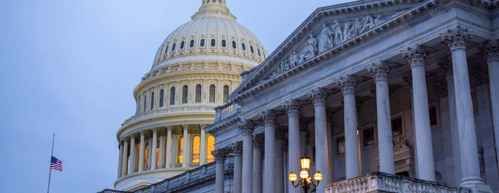 The U.S. Capitol is seen on March 14, 2025 in Washington, DC.