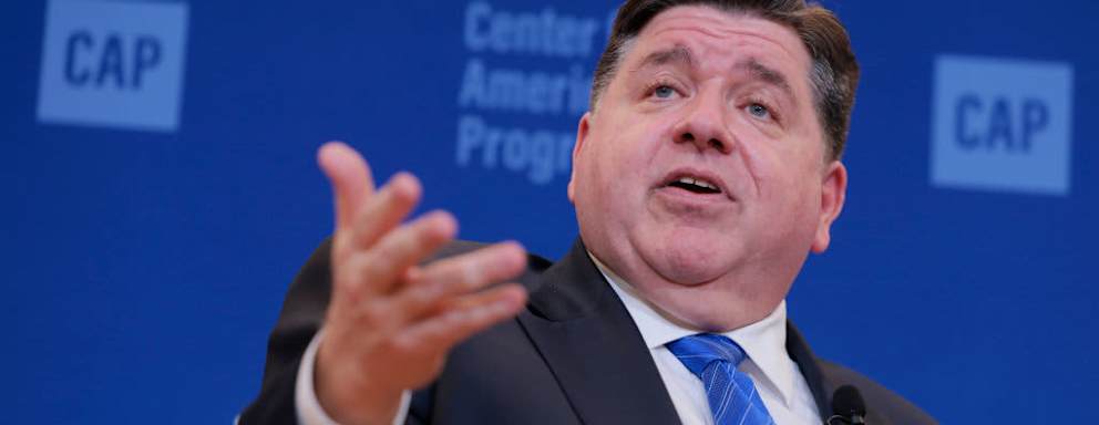 Illinois Governor Pritzker Speaks At Center For American Progress In Washington, DC