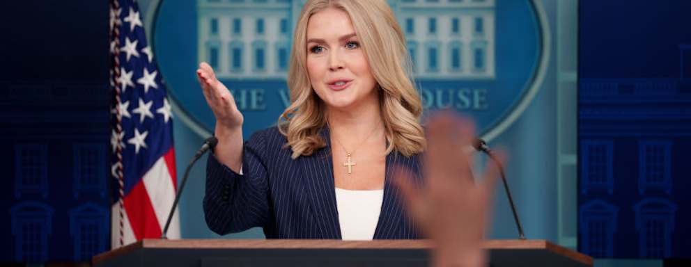White House Press Secretary Karoline Leavitt Holds Press Briefing At White House