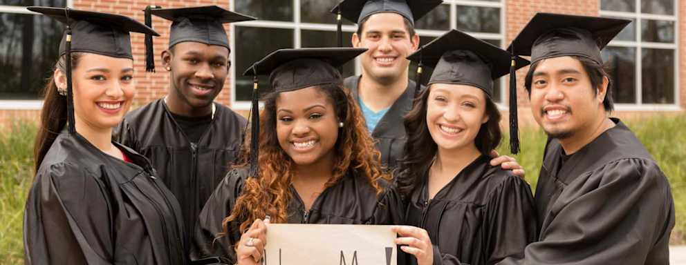 Friends College Graduation