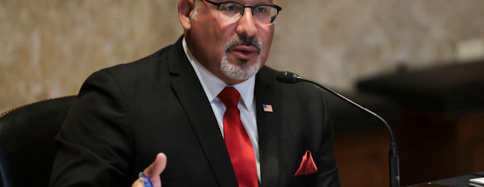 Education Secretary Miguel Cardona