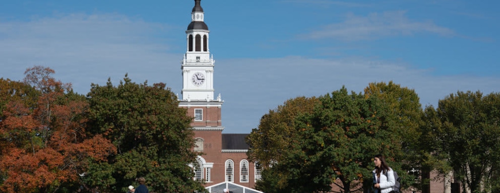 Baker-Berry Library on the campus of Dartmouth College in Hanover, New Hampshire, U.S.