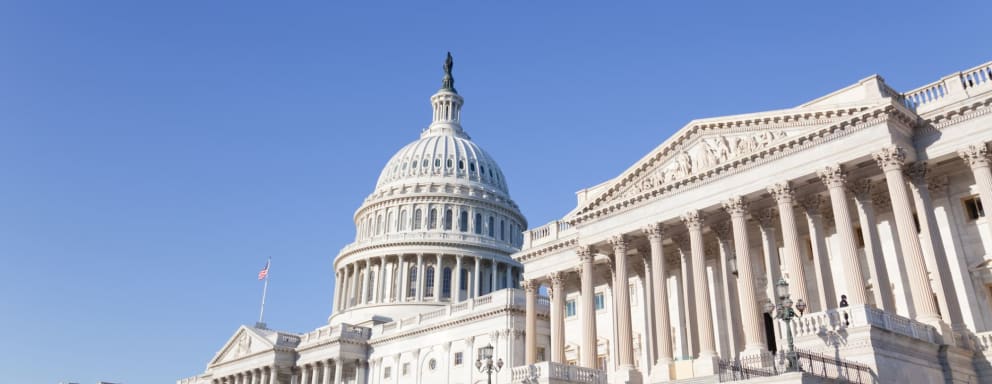 US Capitol building in Washington, DC