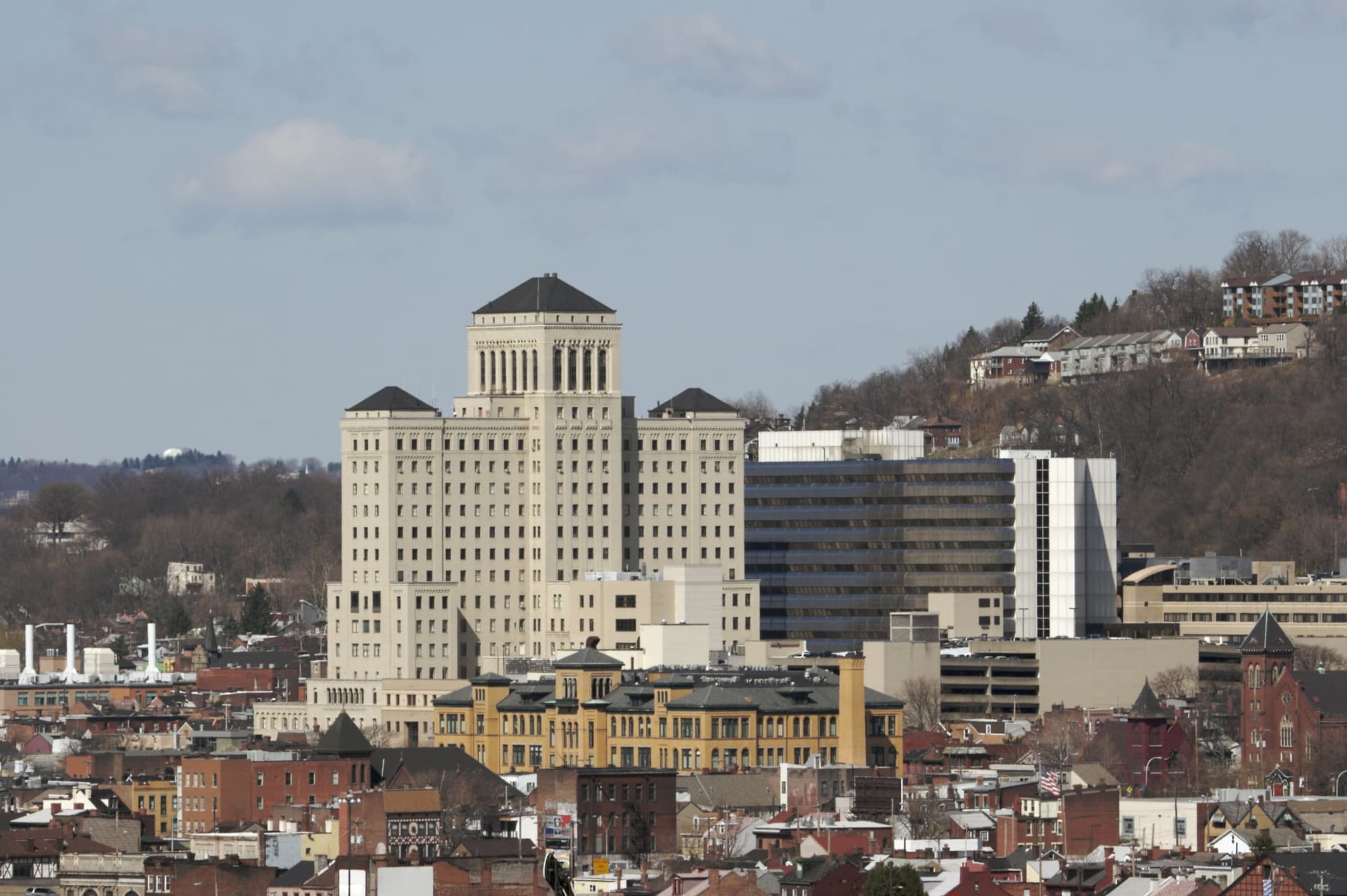 Allegheny General Hospital on Pittsburgh, PA's northside