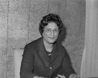 Constance Baker Motley, political leader and first Black woman ever elected to the New York state senate.