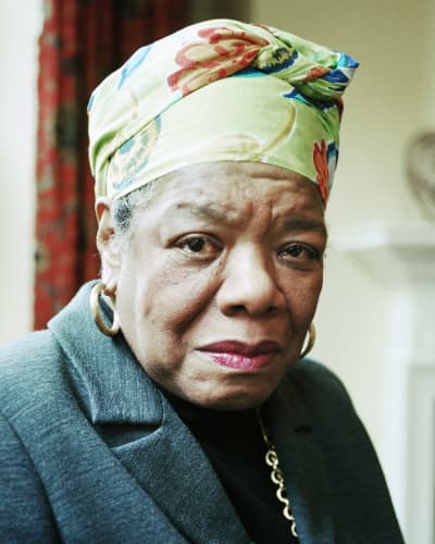 A portrait of Maya Angelou