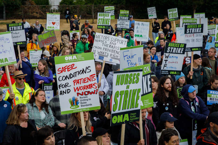 Roughly 1,800 Oregon Nurses Just Went on Strike — Here’s Why