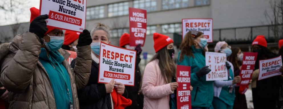 New York Nurses Set to Strike for Fair Contract