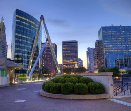 Hartford, Connecticut skyline