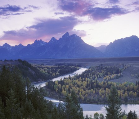 Teton Mountains in Idaho