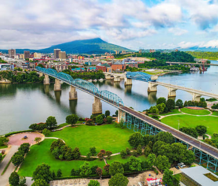 Chattanooga Tennessee skyline