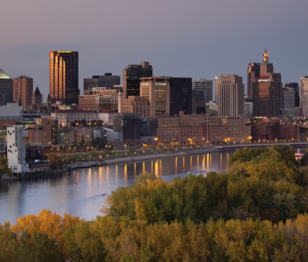 St. Paul, Minnesota skyline