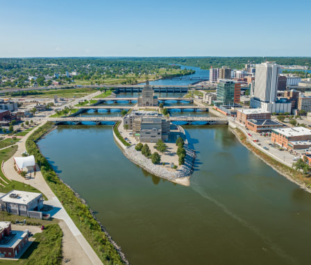 Downtown Cedar Rapids, Iowa