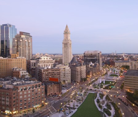 Boston, Massachusetts skyline