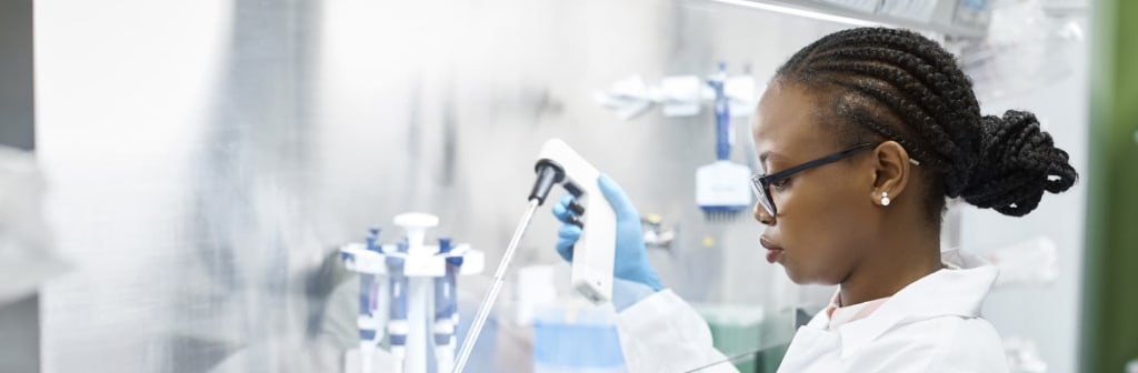 African American Female Scientist