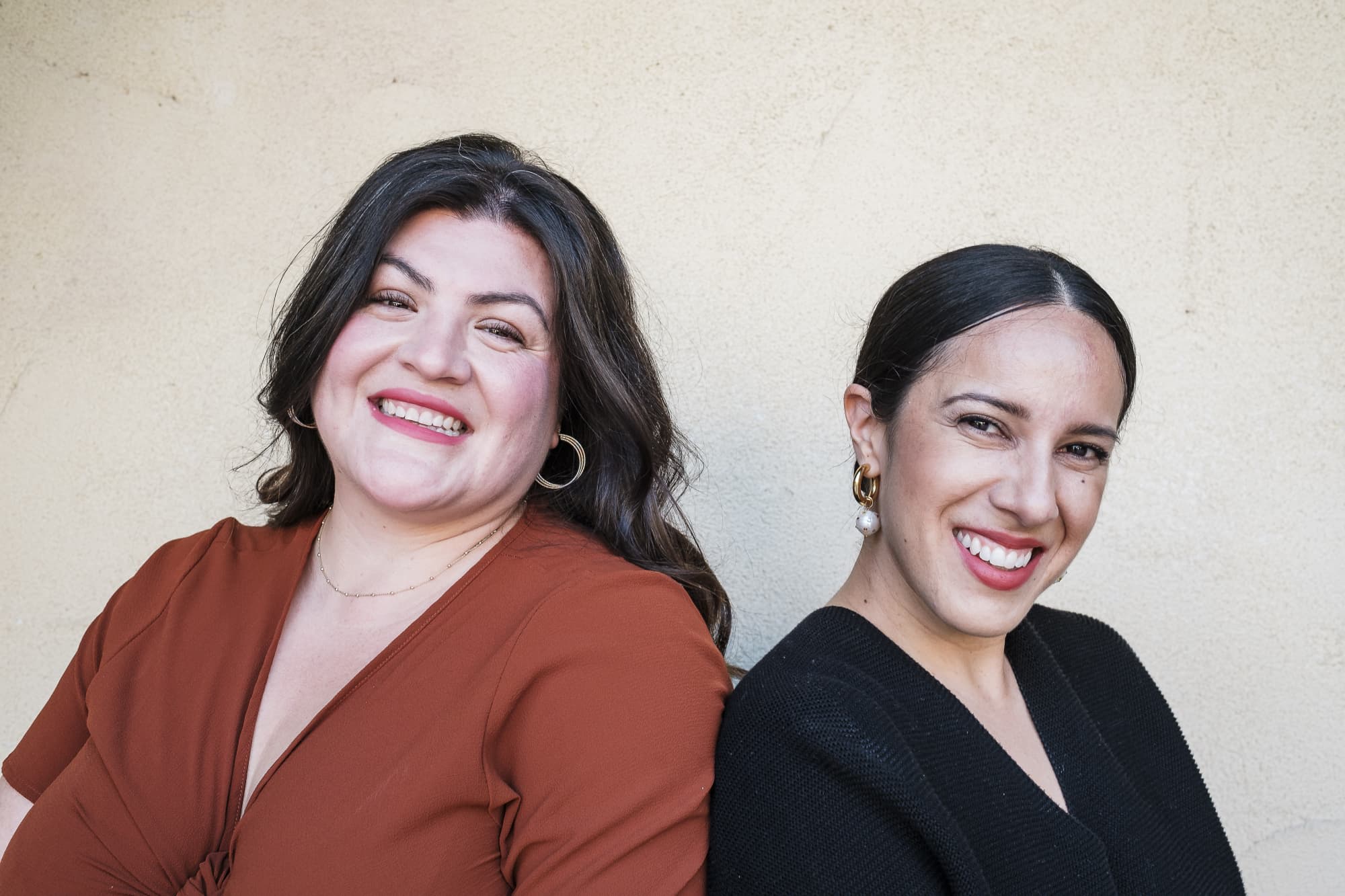 Portrait of Beatriz Garcia and Marisa Urrutia Gedney