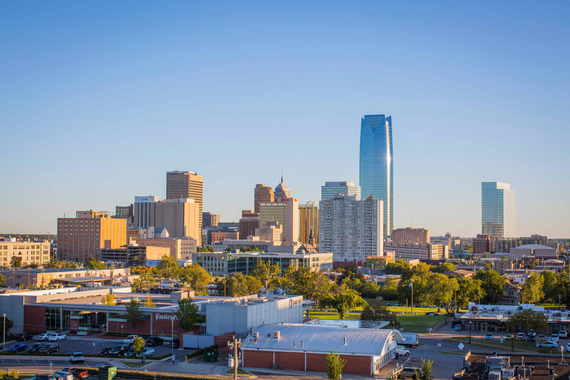 Oklahoma City downtown skyline