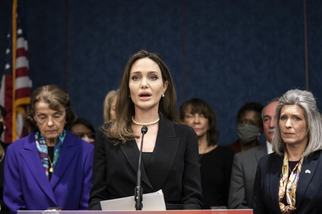 Angelina Jolie Advocates for Nonbiased Forensic Technology for Survivors of Domestic Violence