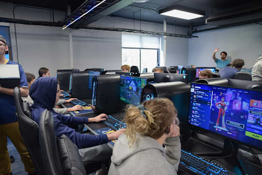 Gallaudet University's esports arena, DeafSpace.