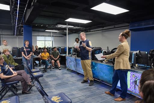 Gallaudet University's esports arena, DeafSpace.