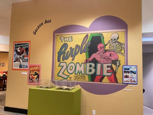 One exhibit of Werewolf Hunters, Jungle Queens, and Space Commandos: The Lost Worlds of Women Comics Artists at the Santa Cruz Museum of Art & History