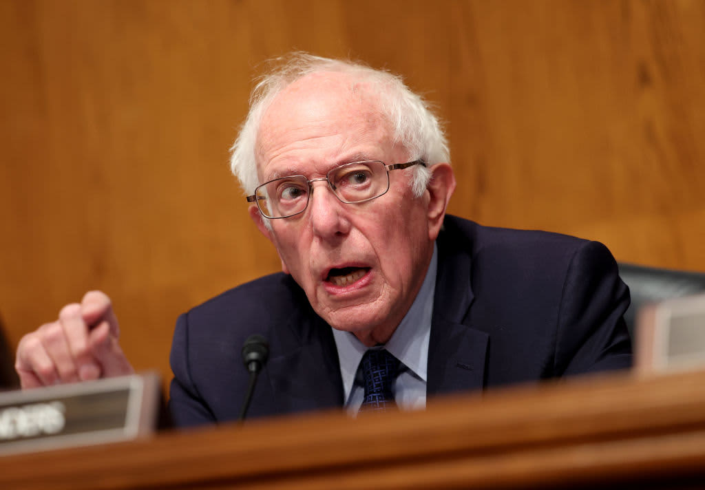 Sen. Bernie Sanders (I-VT) speaking during Health, Education, Labor and Pensions Committee