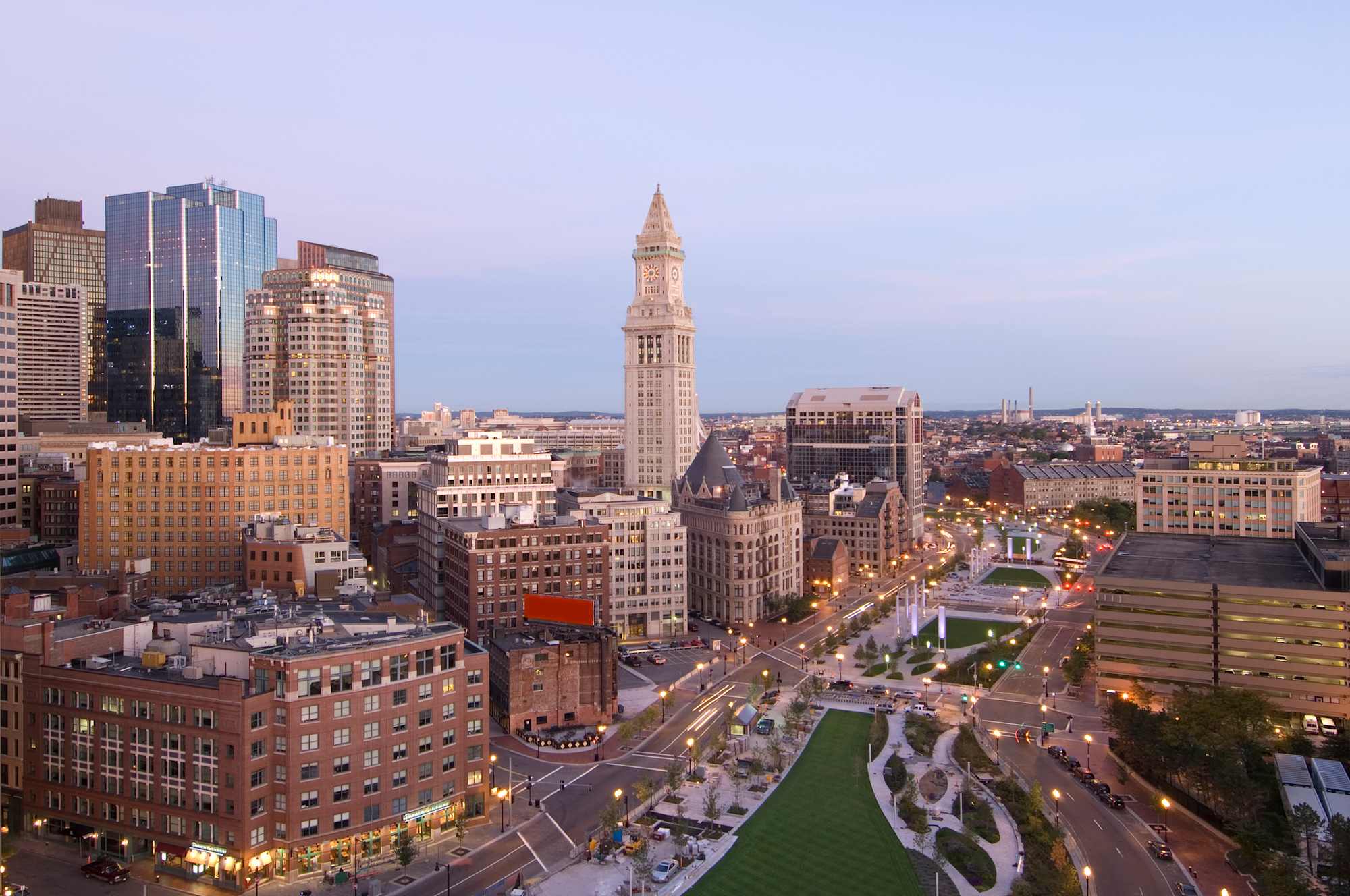 Boston, MA cityscape