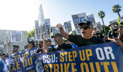 Card Thumbnail - California State University Faculty Vote to Authorize a Strike