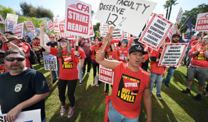 Card Thumbnail - California State University Faculty Call for Campus Strikes in December