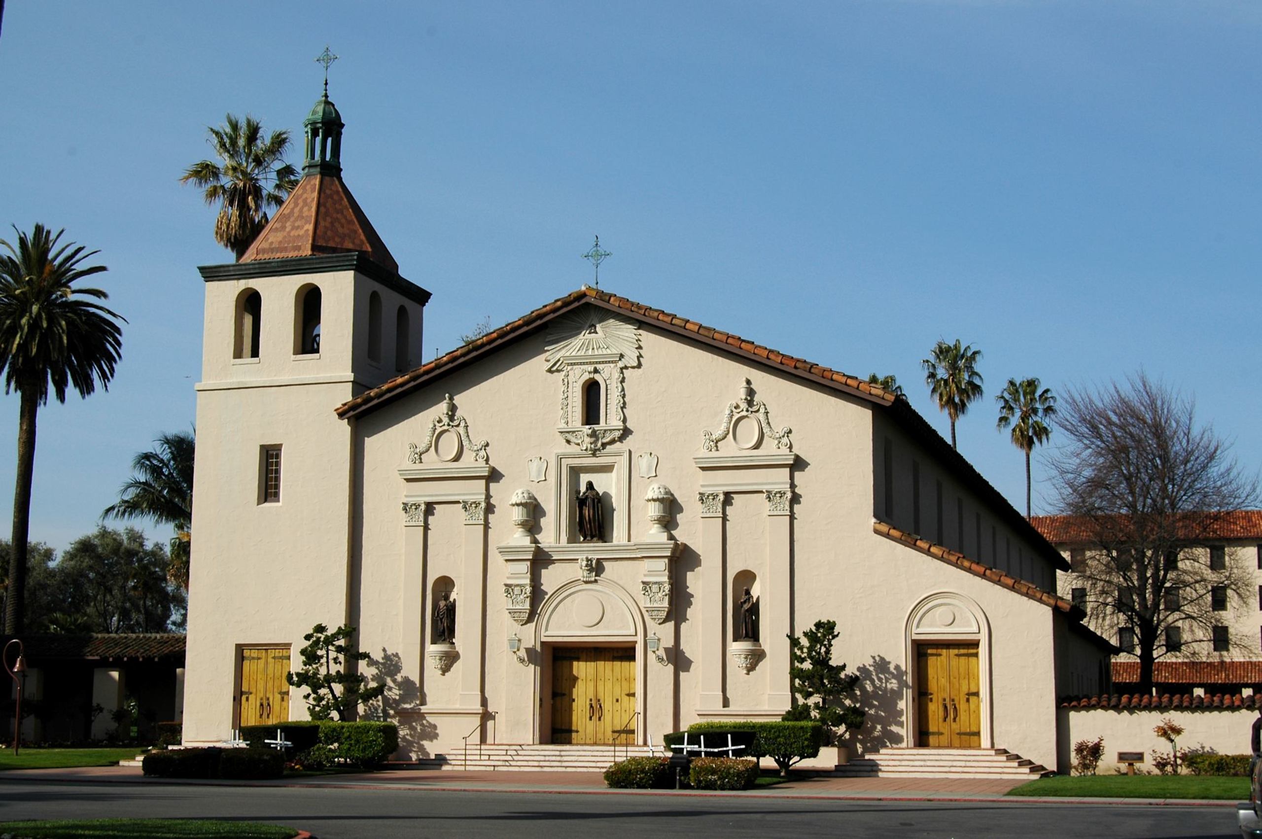 Mission Santa Clara de Asis on Santa Clara University campus