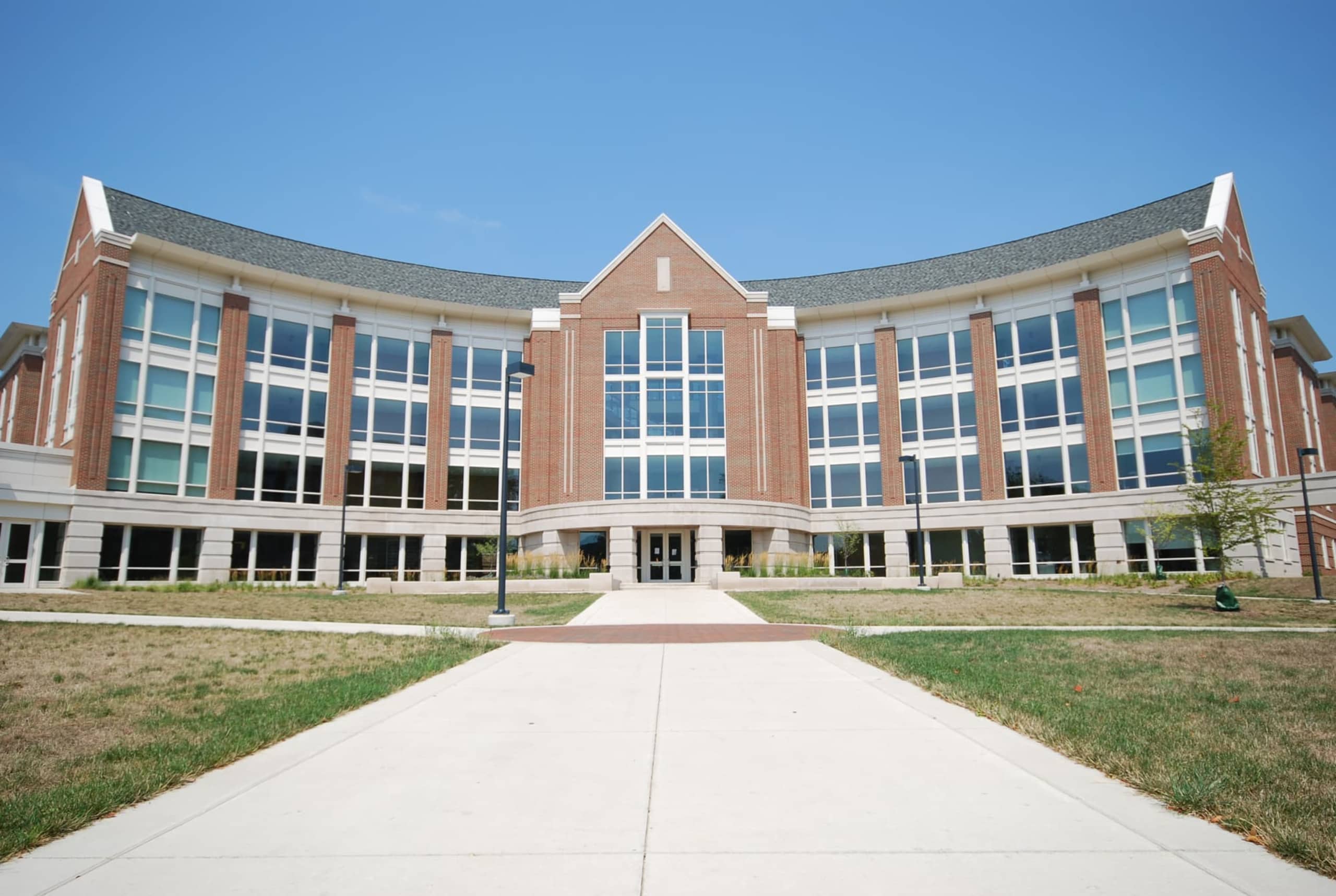 New dorm building on Ball State campus