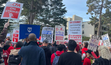 Card Thumbnail - California State Faculty Association Calls for Statewide Strike in January