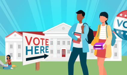 Card Thumbnail - How to Vote in College: Know Your Rights