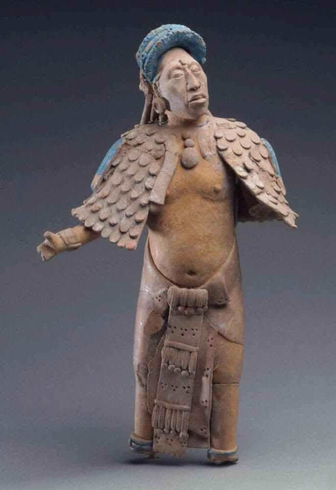 Maya Sculpture - Figure of a Dignitary