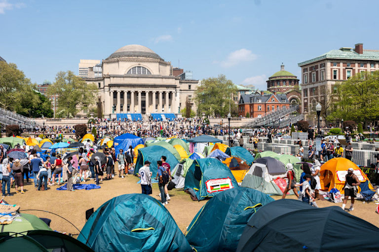 Are College Protest Encampments Legal?